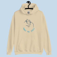 Įkelti vaizdą į galerijos rodinį, Džemperis su gobtuvu MAKE ME SMiLE :)