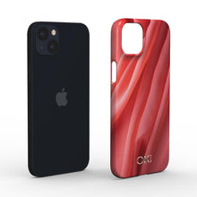 Įkelti vaizdą į galerijos rodinį, APSAUGINIS TELEFONO DĖKLIUKAS VIENO SLUOKSNIO RAUSVAS ŠILKAS