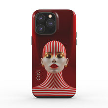 Įkelti vaizdą į galerijos rodinį, Telefono dėklas dvisluoksnis RAUDONAS FUTURIZMAS - dovanos.online