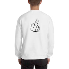 Įkelti vaizdą į galerijos rodinį, Vyriškas džemperis - bliuzonas su piešiniu VIDURINIS PIRŠTAS / d2 - dovanos.online
